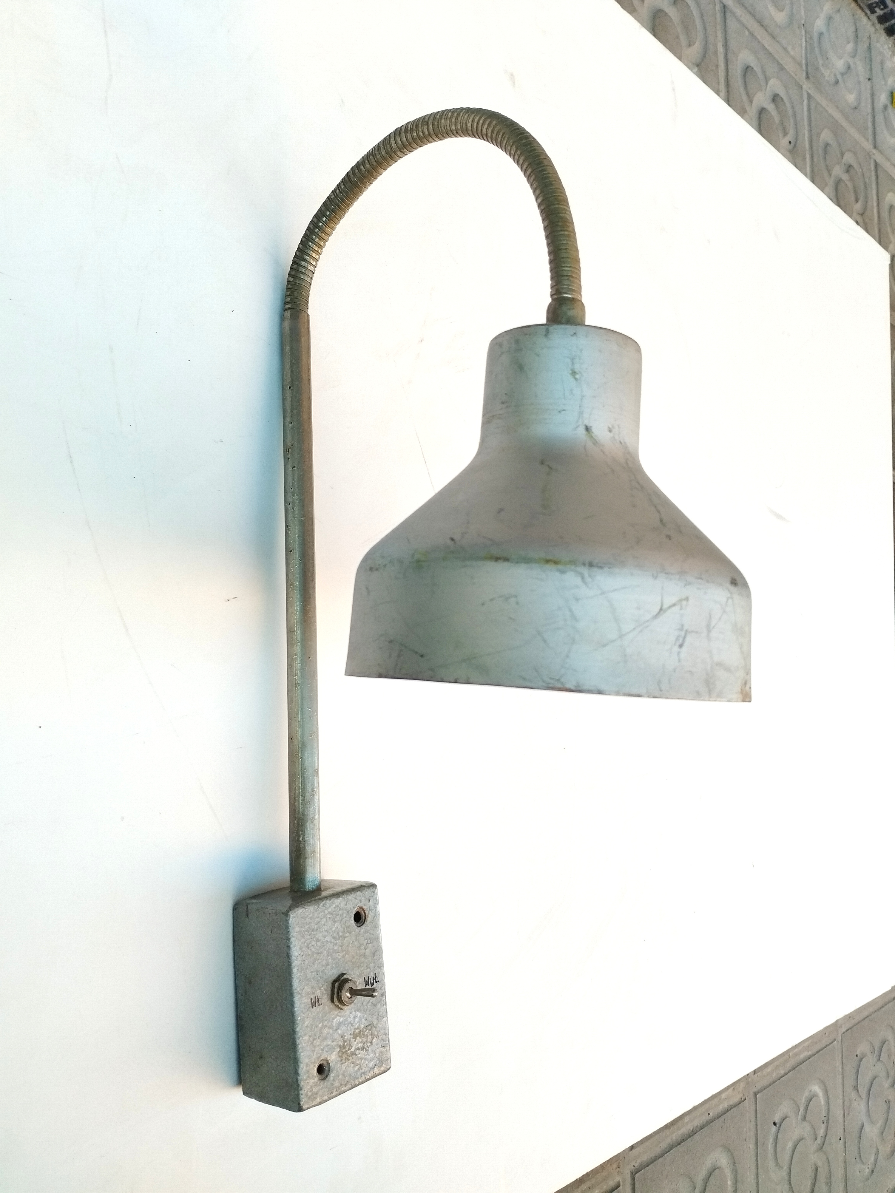 lampara aplique flexo industrial met 50-75x33-40 o15.5 4u